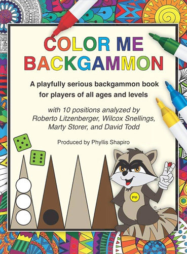 Color Me backgammon - Phyllis Shapiro Book