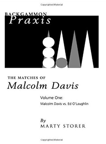 Backgammon Praxis Vol 1 & 2 – Marty Storer Book